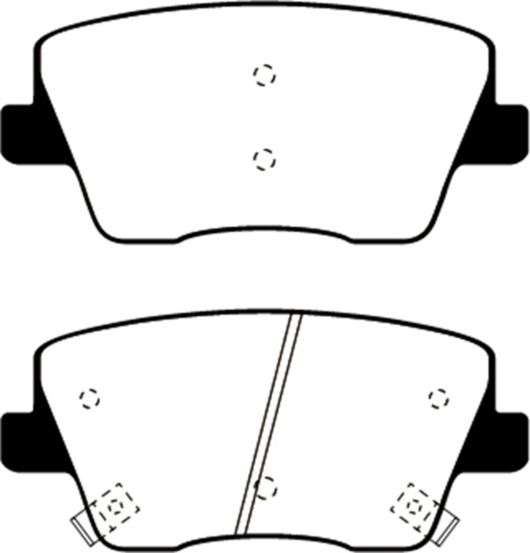Picture of EBC RP-X Brake Pad Sets - DP82344RPX