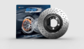 Picture of SHW Performance SHW Drilled Lightweight Rotors Brake Rotors - AFL46411