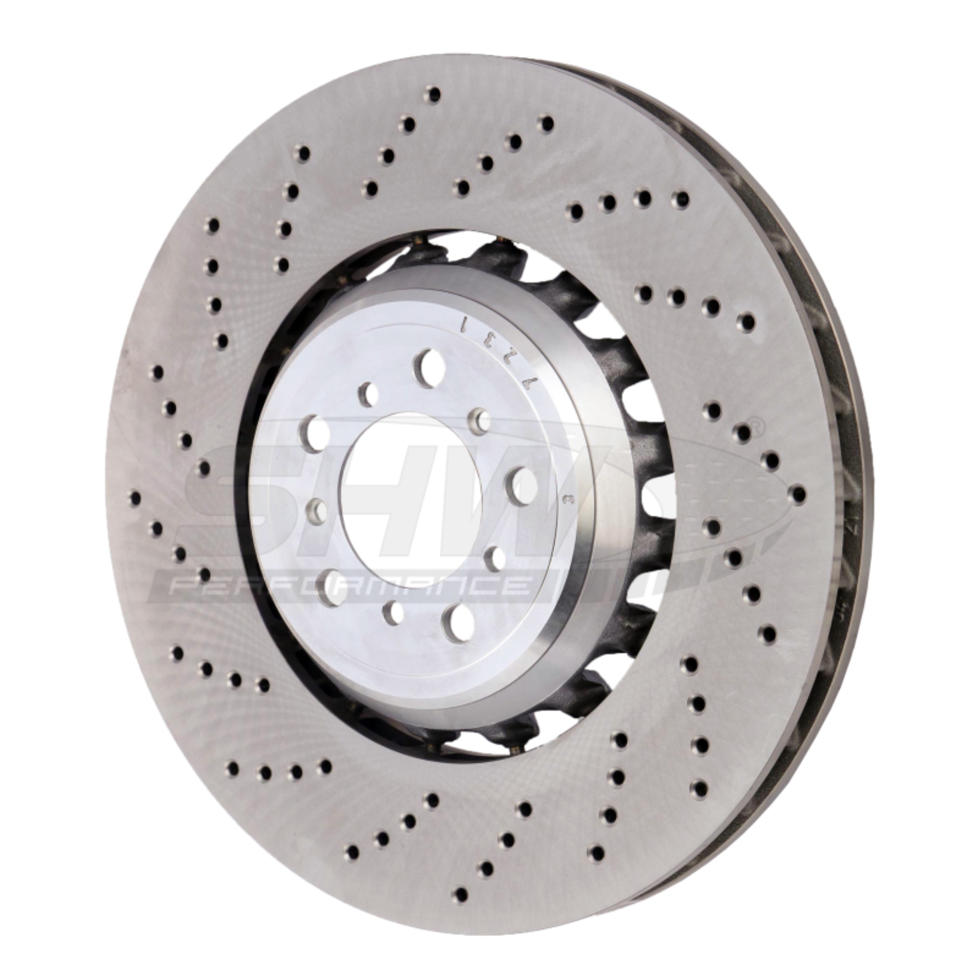 Picture of SHW Performance SHW Drilled Lightweight Rotors Brake Rotors - BFL48251