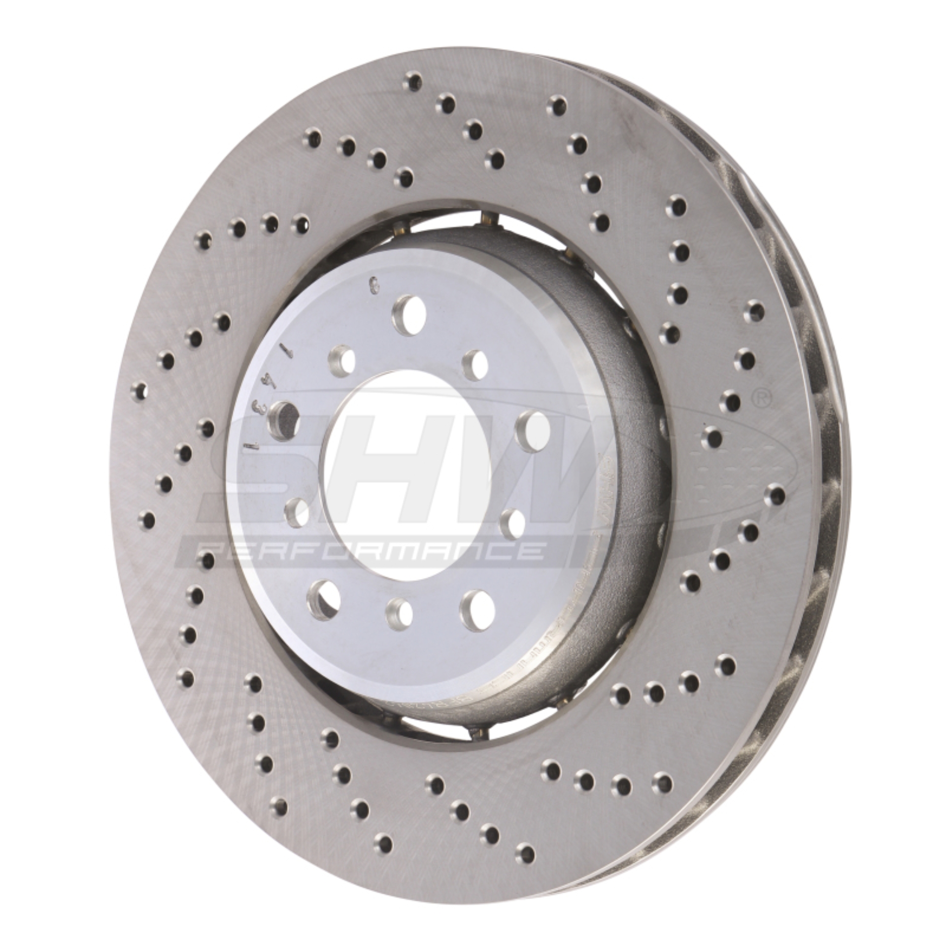 Picture of SHW Performance SHW Drilled Lightweight Rotors Brake Rotors - BFR42842