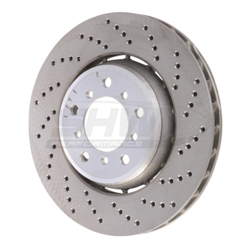 Picture of SHW 01-06 BMW M3 3.2L Right Front Drilled Lightweight Brake Rotor (European Model) (34112282802)