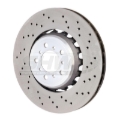 Picture of SHW Performance SHW Drilled Lightweight Rotors Brake Rotors - BFR44810