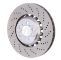 Picture of SHW Performance SHW Drilled Lightweight Rotors Brake Rotors - BFR48252