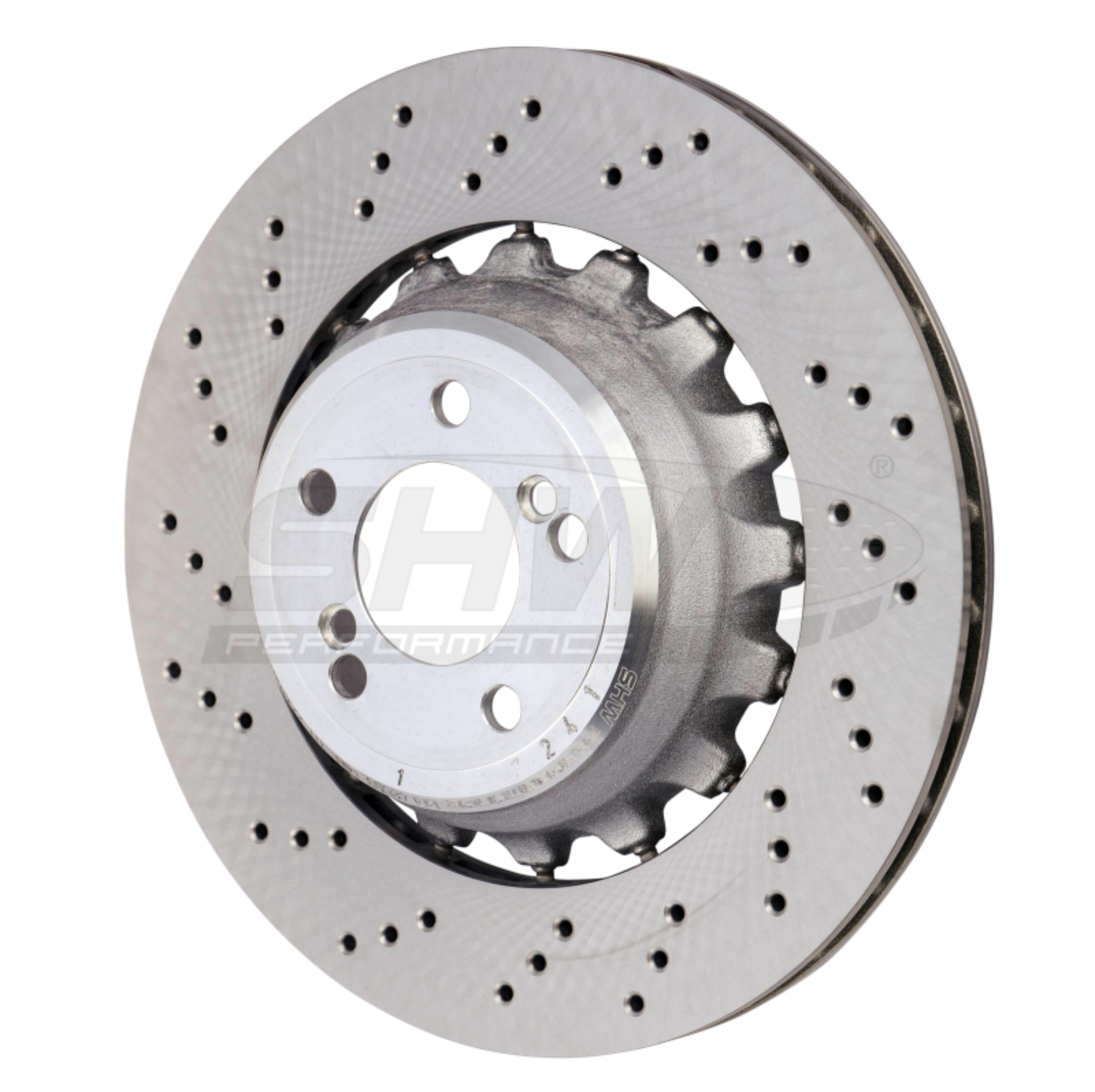 Picture of SHW Performance SHW Drilled Lightweight Rotors Brake Rotors - BRL48503