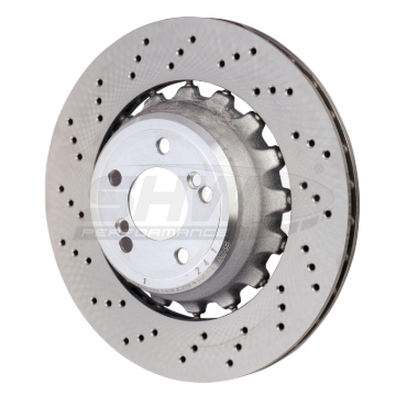 Picture of SHW 15-18 BMW X5 M 4.4L Left Rear Cross-Drilled Lightweight Brake Rotor (34212284903)