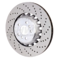 Picture of SHW Performance SHW Drilled Lightweight Rotors Brake Rotors - BRR43508