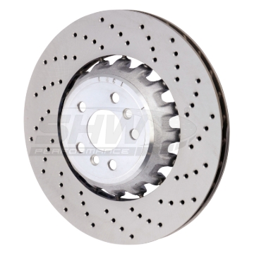 Picture of SHW 2020 BMW X5 M 4.4L Right Rear Cross-Drilled Lightweight Brake Rotor (34208074286)