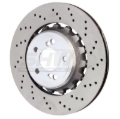 Picture of SHW Performance SHW Drilled Lightweight Rotors Brake Rotors - BRR44812