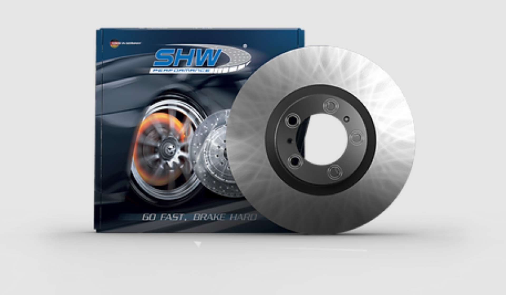 Picture of SHW Performance SHW Smooth Monobloc Rotors Brake Rotors - PFL39521