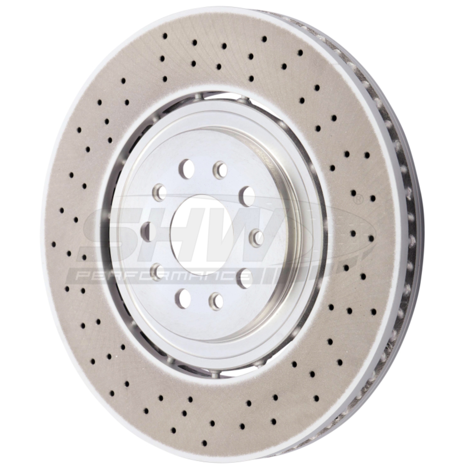 Picture of SHW Performance SHW Drilled Lightweight Rotors Brake Rotors - MFX41563