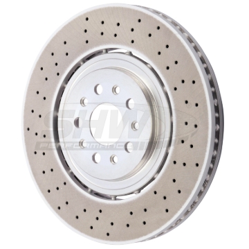 Picture of SHW 19-20 Maserati Levante GTS 3.8L w/Brembo Front Cross-Drilled LW Brake Rotor (670037769)