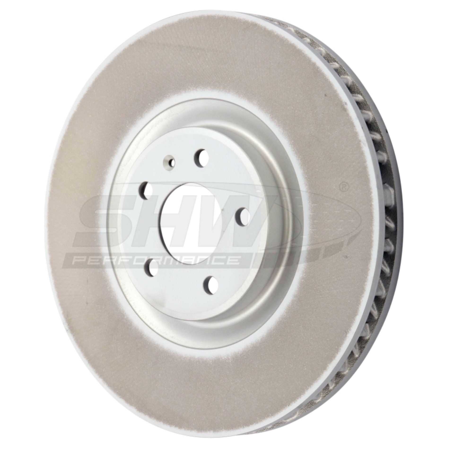 Picture of SHW 19-21 Porsche Macan S 3.0L Left Front Smooth Monobloc Brake Rotor (95B615301AA)