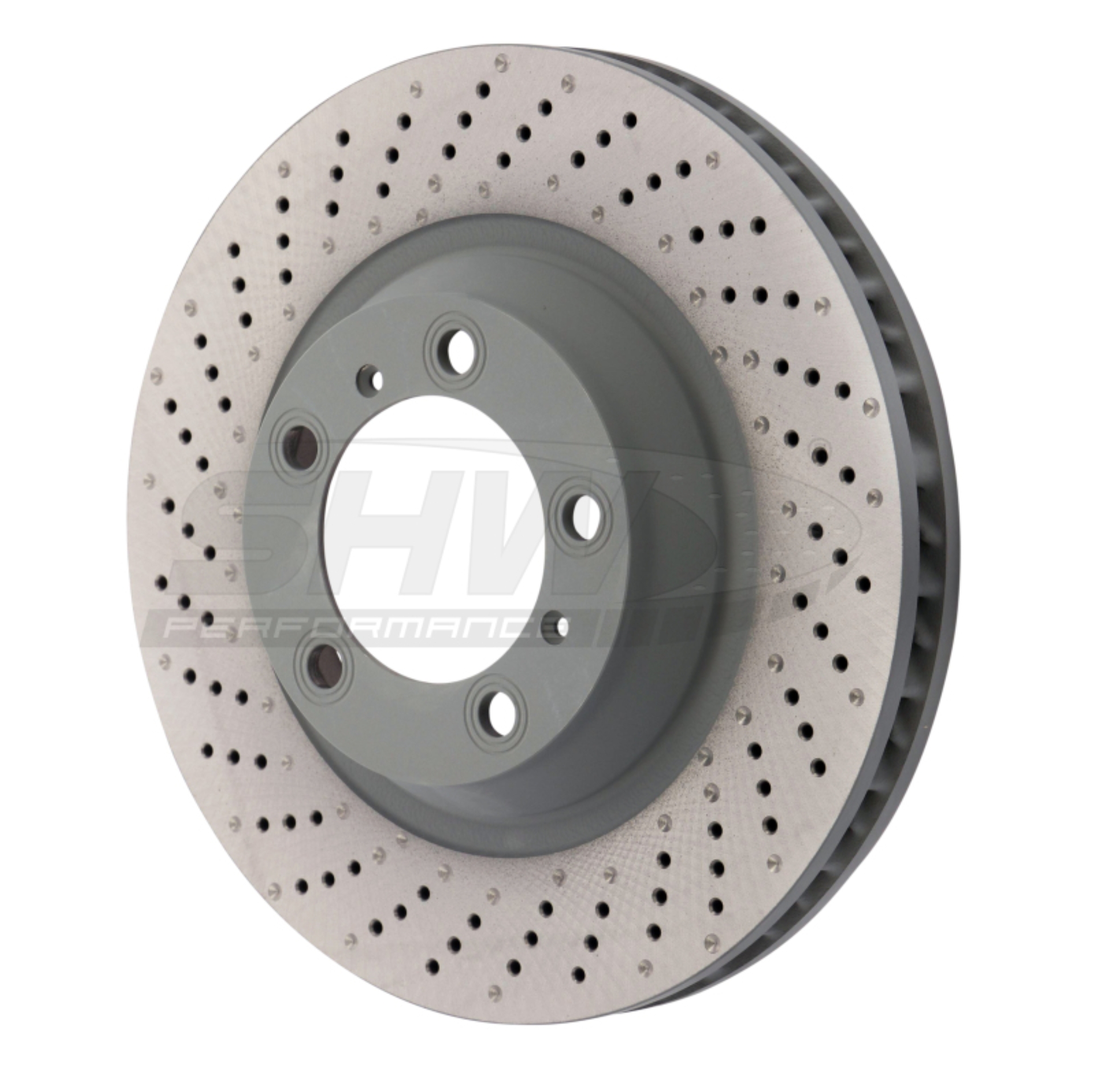 Picture of SHW Performance SHW Drilled-Dimpled MB Rotors Brake Rotors - PFL39911
