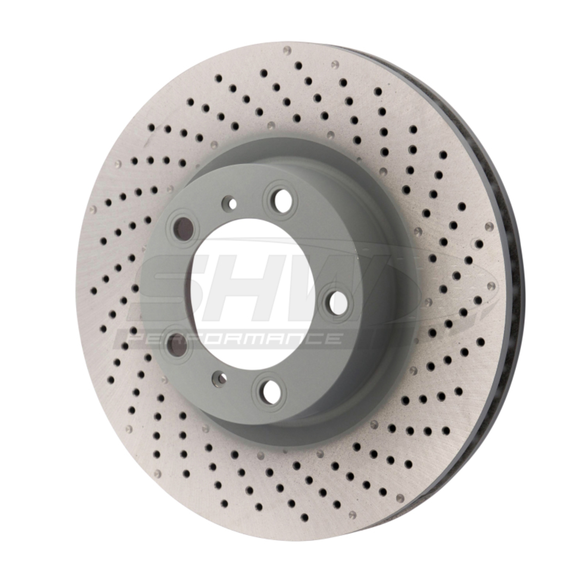 Picture of SHW Performance SHW Drilled-Dimpled MB Rotors Brake Rotors - PFR39972