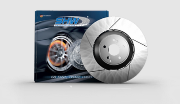 Picture of SHW 13-16 Porsche Panamera GTS w/o Ceramics Right Front Slotted Lightweight Brake Rotor (298615302C)