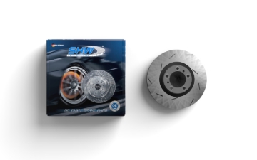 Picture of SHW 10-13 Porsche Panamera Turbo S 4.8L w/X80 Power Pkg Left Rear Slott MB Brake Rotor (97035240520)