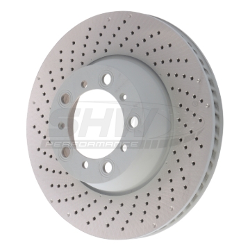 Picture of SHW 17-21 Porsche 911 Carrera 3.0L w/o Ceramic Brakes Left Rear Drilled MB Brake Rotor (9P1615601)