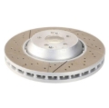 Picture of SHW Performance SHW Drilled-Slotted LW Rotors Brake Rotors - SFX40011