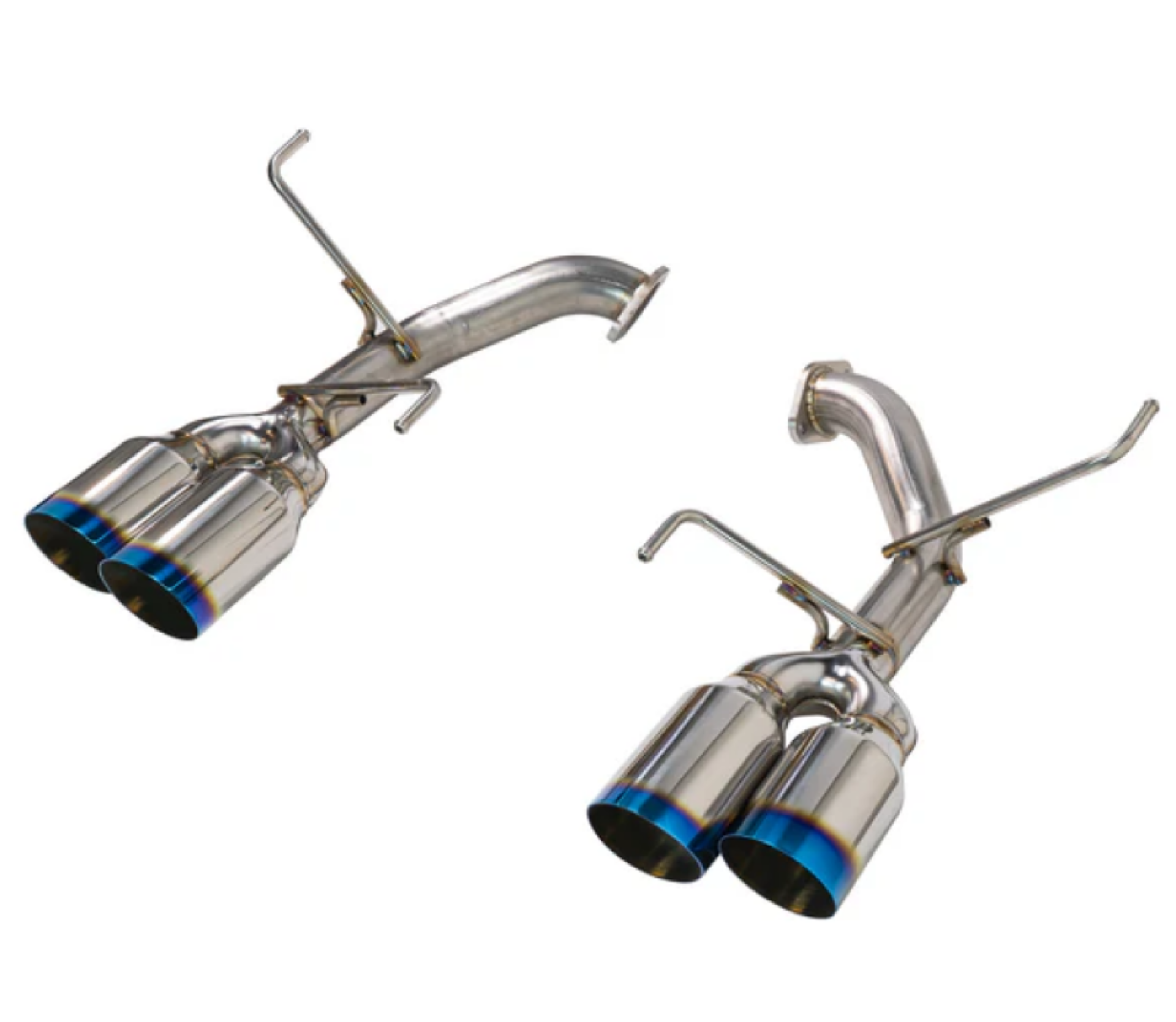 Picture of Remark 2022+ Subaru WRX (VB) 4in Axle Back Exhaust w/ Burnt Stainless Single Wall Tip