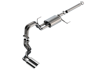 Picture of Borla 21-22 Ford F-150 Powerboost 3.5L V6 2WD & 4WD 4DR 3in, 2.25in S-TYPE Catback w/ Chrome Tips
