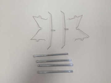 Picture of Alcon 2018+ Jeep Wrangler JL Pad Retainer Pin Kit (For PN PNS4415X) - Front