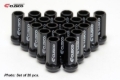 Picture of Cusco Universal Wheel Lug Nut Set M12 x P1.5mm - Black (20pcs)