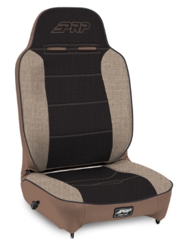 Picture of PRP Enduro High Back Reclining Suspension Seat (Passenger Side) - Tan / Black