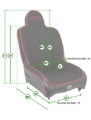 Picture of PRP Premier Low Back Suspension Seat