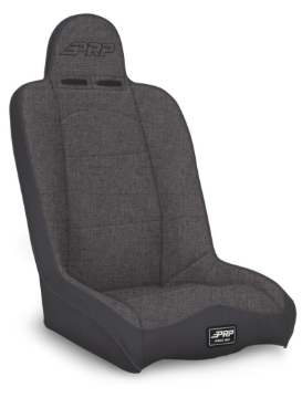 Picture of PRP Daily Driver High Back Suspension Seat (Two Neck Slots) - All Grey