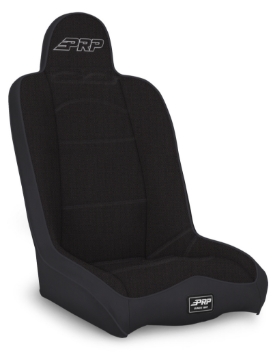 Picture of PRP Daily Driver High Back Suspension Seat (Two Neck Slots) - All Black