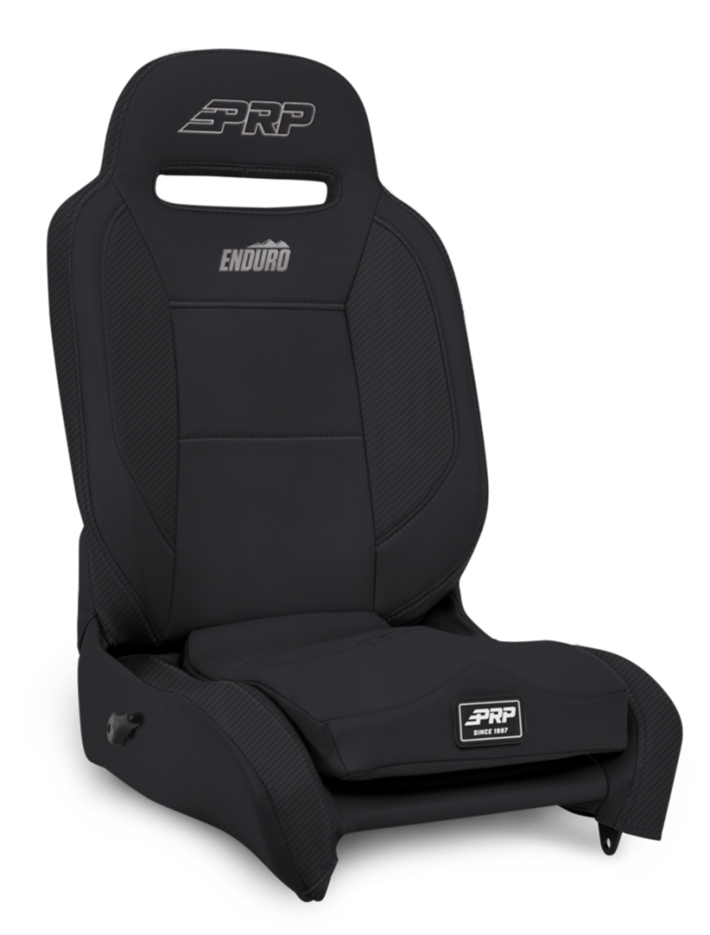 Picture of PRP Enduro Elite Reclining Suspension Seat (Passenger Side) - Black Vinyl/Black