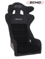 Picture of PRP Echo Composite Seat- Black (PRP Black Outline/Delta Black- Black Stitching)
