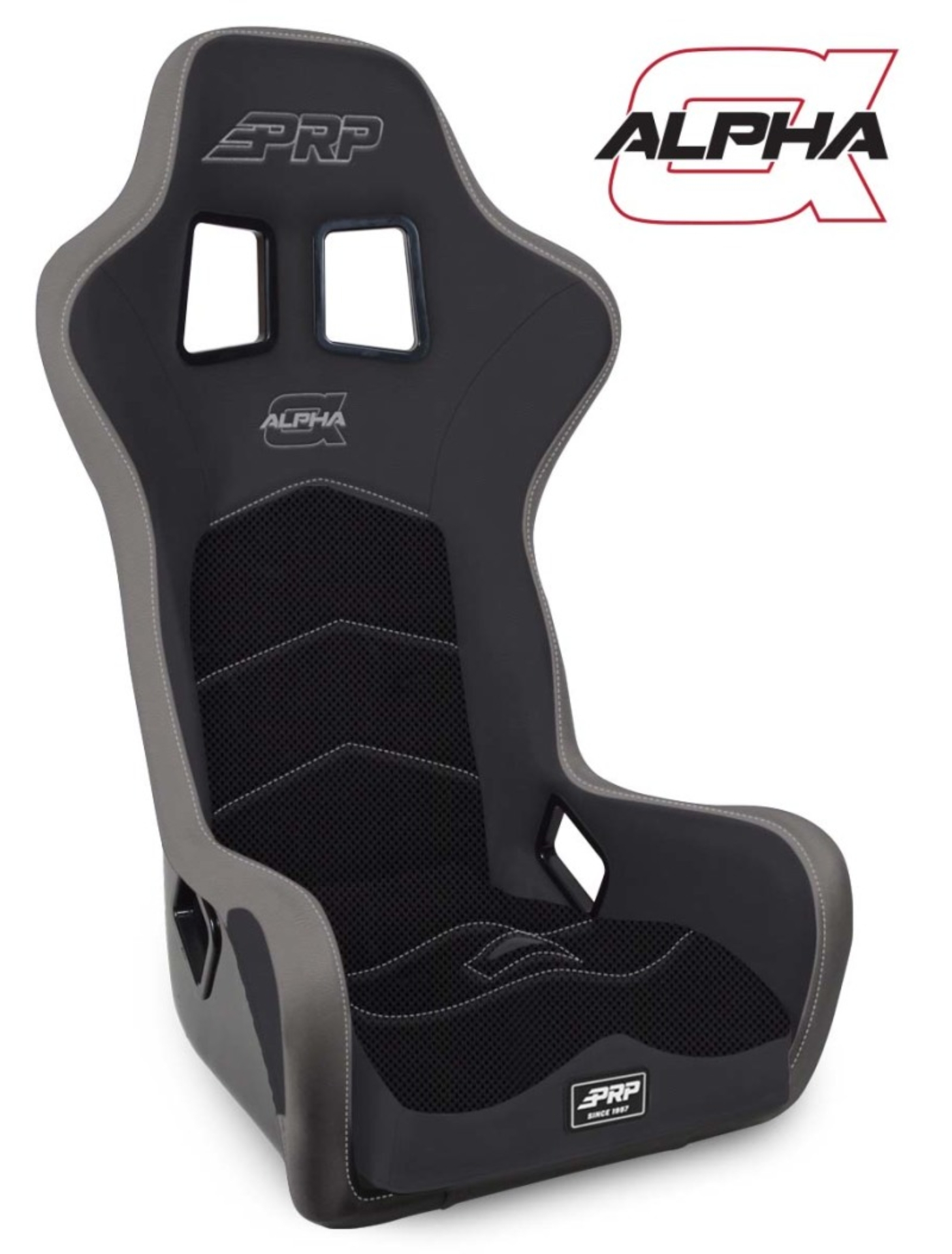 Picture of PRP Alpha Composite Seat- Black/Grey