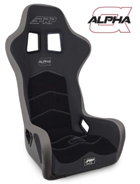 Picture of PRP Alpha Composite Seat- Black/Grey