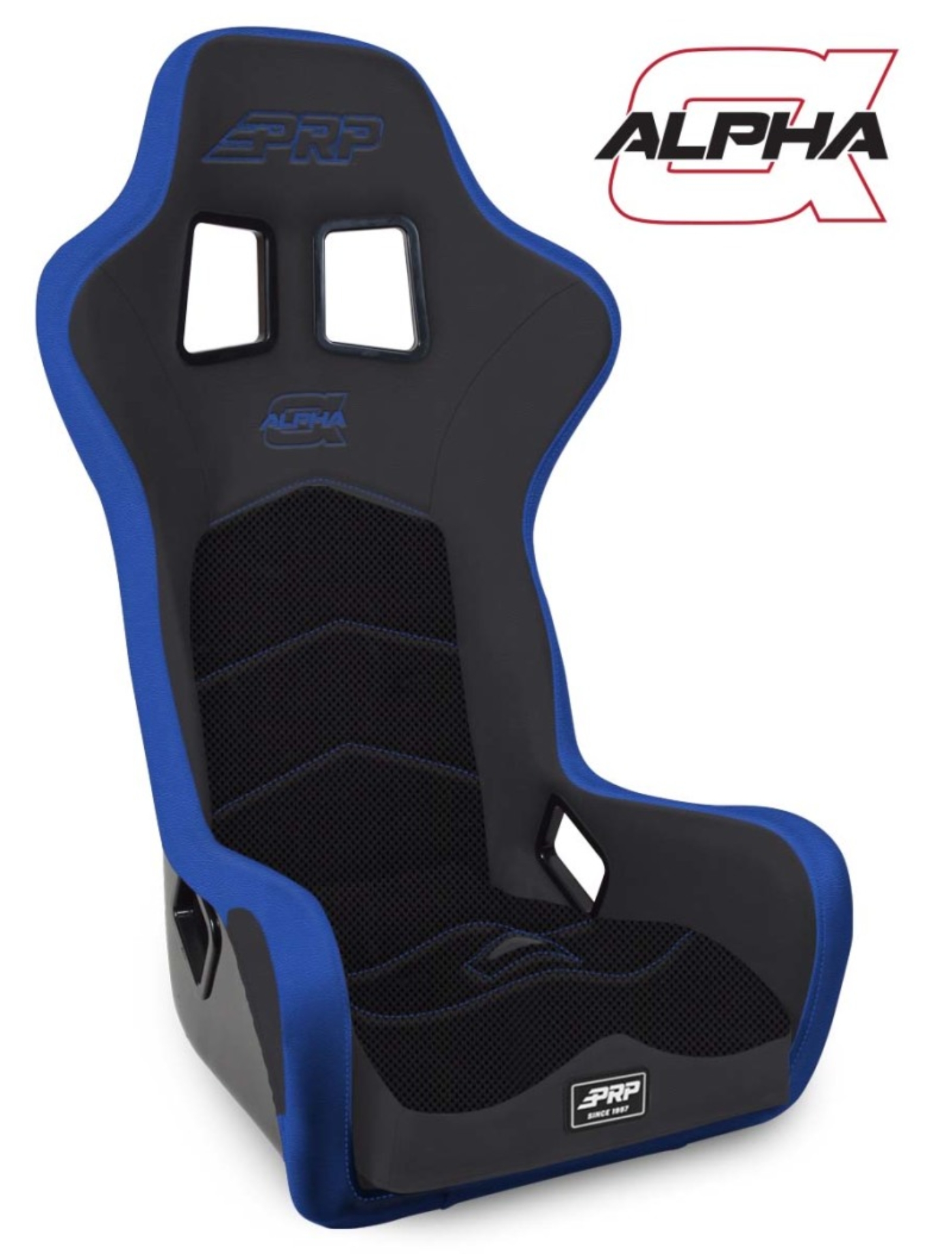 Picture of PRP Alpha Composite Seat- Black/Blue