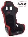 Picture of PRP Alpha Composite Seat- Black/Red
