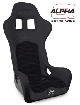 Picture of PRP Alpha Composite Seat/Extra Wide- Black