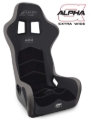 Picture of PRP Alpha Composite Seat/Extra Wide- Black/Grey