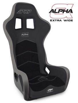 Picture of PRP Alpha Composite Seat/Extra Wide- Black/Grey