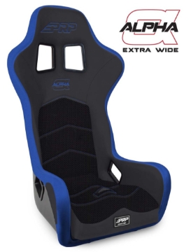 Picture of PRP Alpha Composite Seat/Extra Wide- Black/Blue
