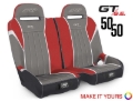 Picture of PRP Polaris RZR S 900/XP 1000/Turbo/Turbo S GT/S.E. 50/50 Front Suspension Bench Seat
