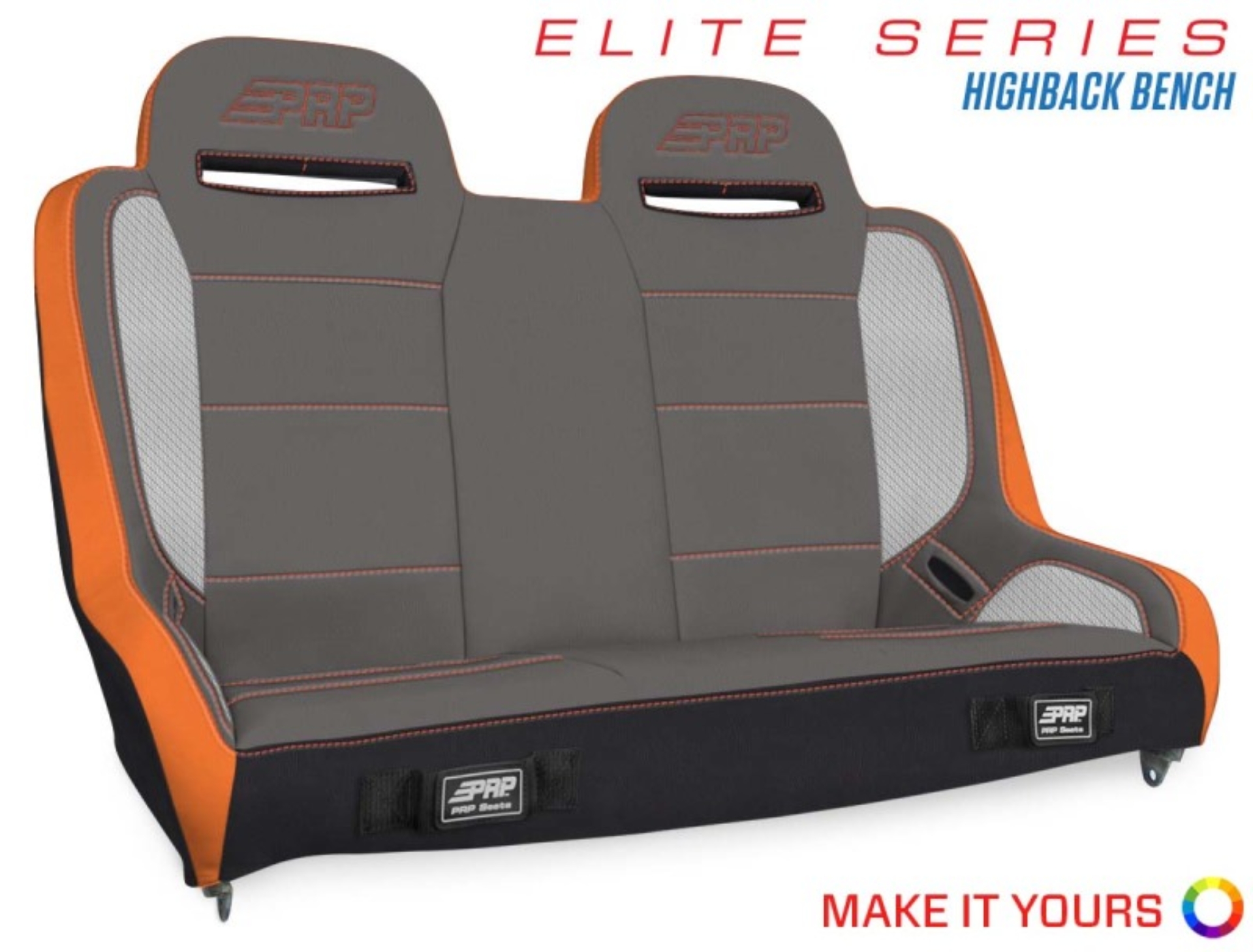 Picture of PRP Elite Series High Back Rear Suspension Bench Seat (40-53In.)