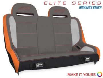 Picture of PRP Elite Series High Back Rear Suspension Bench Seat (40-53In.)