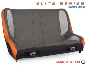 Picture of PRP Elite Series Low Back Rear Suspension Bench Seat (36-39In.)