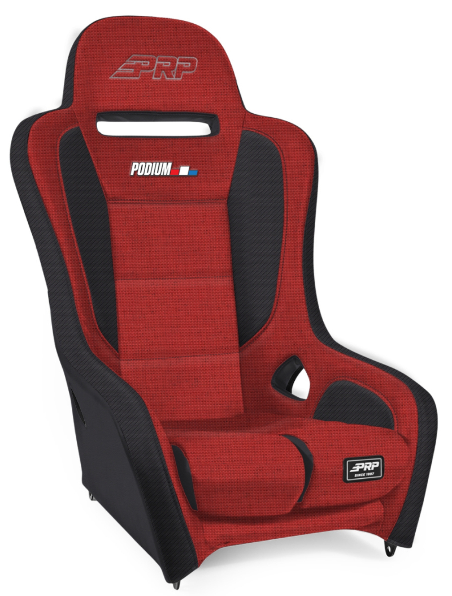 Picture of PRP Podium Elite Suspension Seat- Red/Black