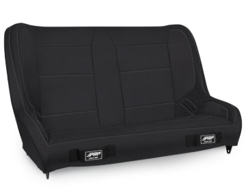 Picture of PRP  Jeep CJ-7/Wrangler YJ Elite Series Rear Bench- Black Vinyl