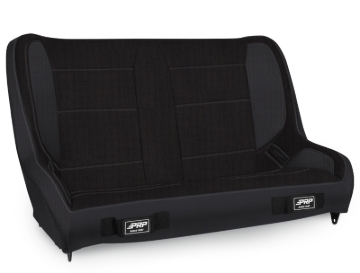 Picture of PRP Jeep CJ-7/Wrangler YJ Elite Series Rear Bench- Black