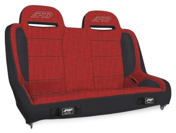 Picture of PRP  Jeep Wrangler JKU/JLU Elite Series Rear Bench- Red