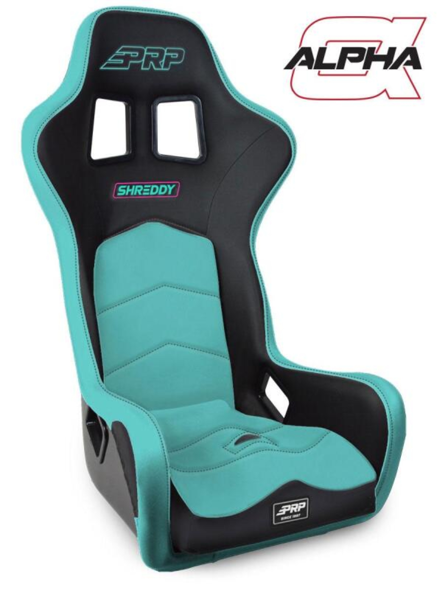 Picture of PRP Shreddy Alpha Composite Seat- Teal / Black