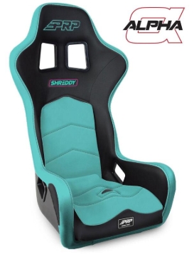 Picture of PRP Shreddy Alpha Composite Seat- Teal / Black